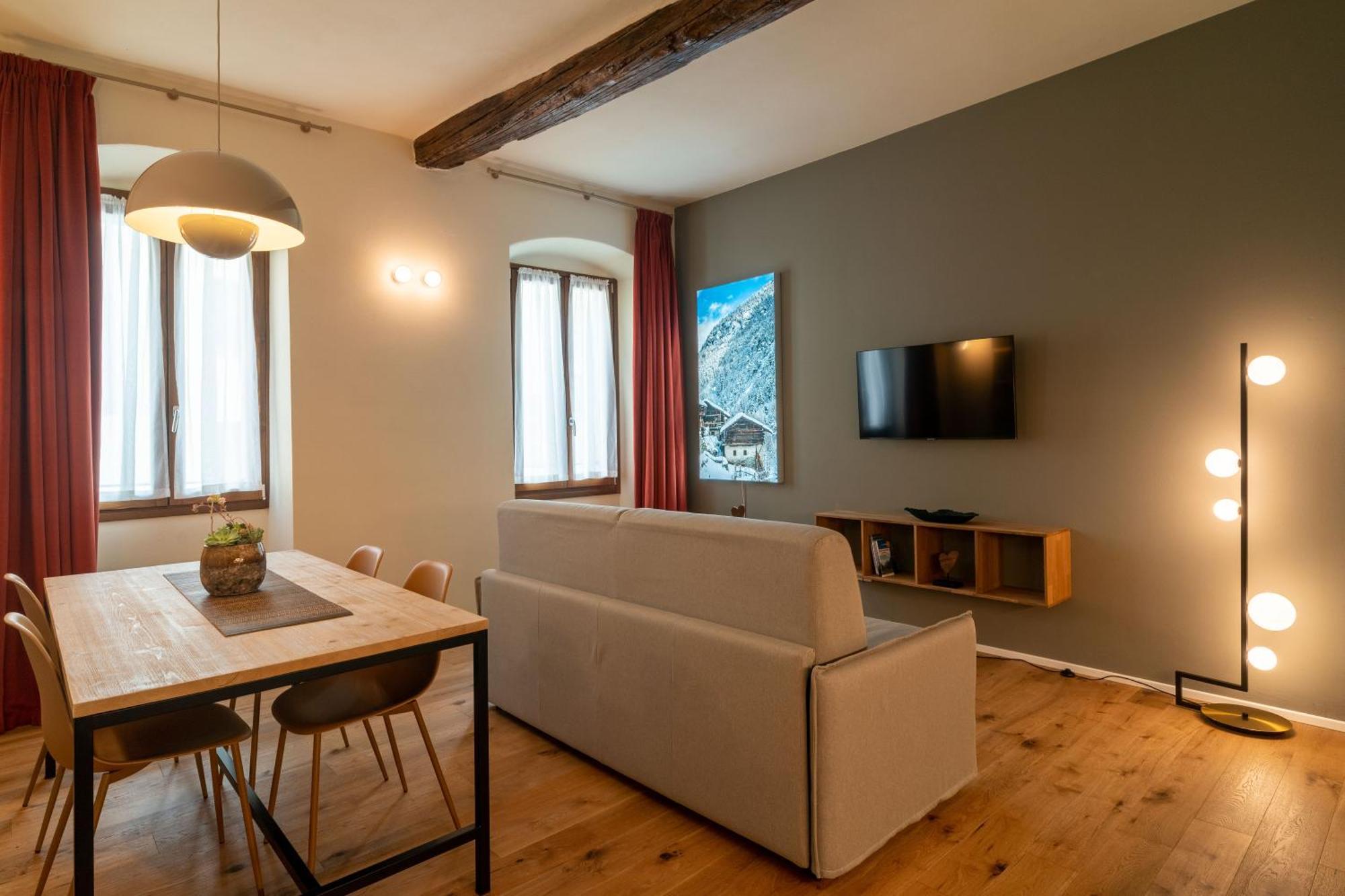 Aosta Holiday Apartments - Sant'Anselmo Esterno foto